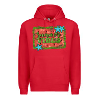 Red summer vibes watermelon Premium Hoodie - JahusDesignShop