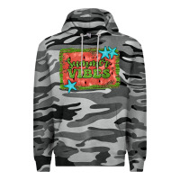 Slate Camo summer vibes watermelon Premium Hoodie - JahusDesignShop