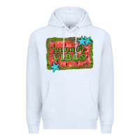 White summer vibes watermelon Premium Hoodie - JahusDesignShop
