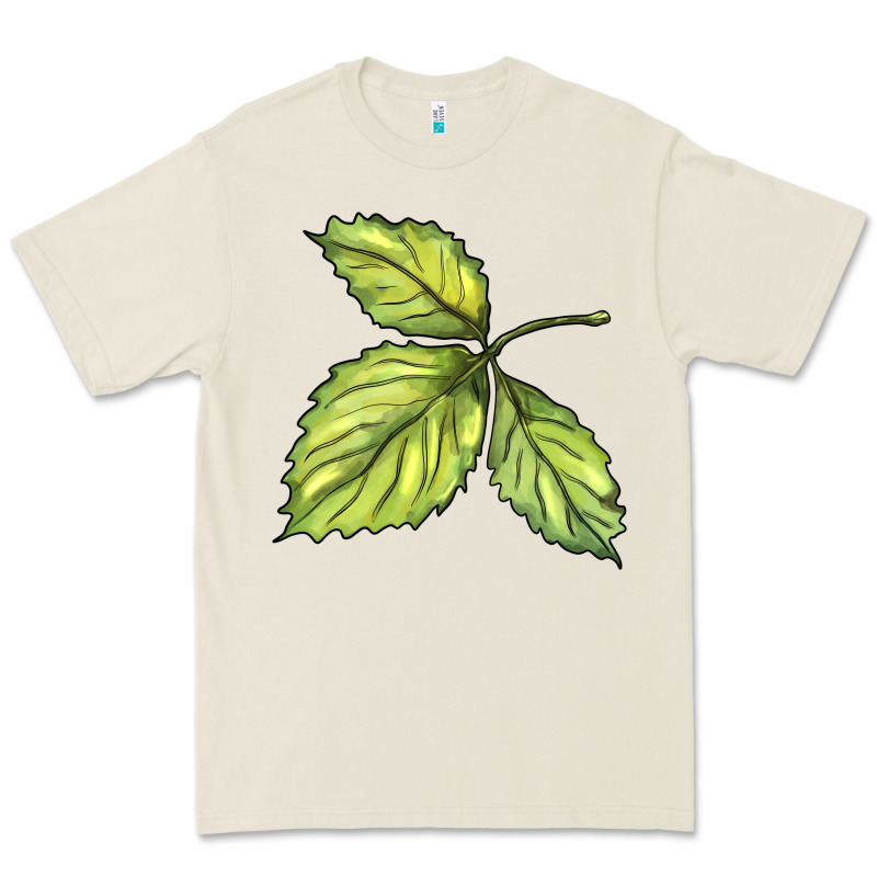 Green Leaf Premium Tee by BarkalooDesign | Teevron