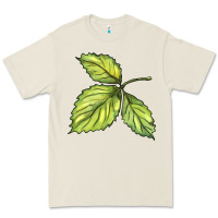 Bone green leaf Premium Tee - BarkalooDesign