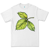 White green leaf Premium Tee - BarkalooDesign