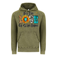 Vintage Olive For The Love Of Sunshine Vintage Hoodie - MaliasSmallBusiness