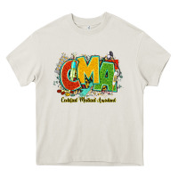 Cream cma certified medical assistant juneteenth Heavy Core Tee - NancyCooperArtShop