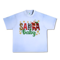 Grape Ice Santa Baby With Santa Urban Heavy Tee - BundleAndBundleShop