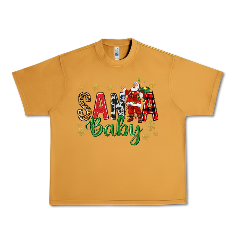 Santa Baby With Santa Urban Heavy Tee by BundleAndBundleShop | Teevron