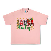 Salmon Santa Baby With Santa Urban Heavy Tee - BundleAndBundleShop