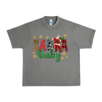 Tornado Santa Baby With Santa Urban Heavy Tee - BundleAndBundleShop