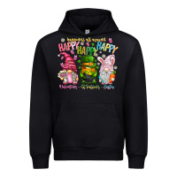 Black Happiness All Around Happy Valentines Patrick East Urban Hoodie - CowhideDigitalArt