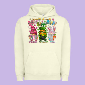 Happiness All Around Happy Valentines Patrick East Urban Hoodie Designed By Cowhidedigitalart