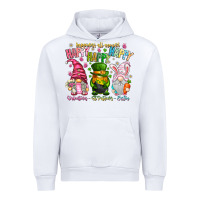 White Happiness All Around Happy Valentines Patrick East Urban Hoodie - CowhideDigitalArt