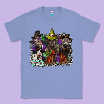 Animal Halloween Classic Tee Designed By Sublimationcraftshop