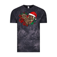 Cloud Black christmas paw heart Vintage Tee - MaliasSmallBusiness