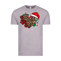 Vintage Zinc christmas paw heart Vintage Tee - MaliasSmallBusiness