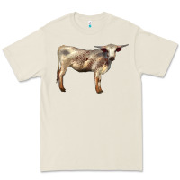 Bone Texas Longhorn Heifer Premium Tee - LillyAllenDesigns