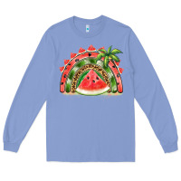 Watermelon Slice  Rainbow Long Sleeve Tee | Teevron