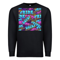 Black pride tribe seamless pattern Premium Sweatshirt - FaDigitalArtStudio