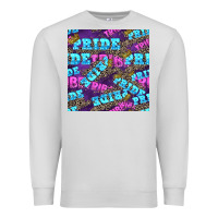 Dove Grey pride tribe seamless pattern Premium Sweatshirt - FaDigitalArtStudio