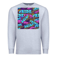 Heather Grey pride tribe seamless pattern Premium Sweatshirt - FaDigitalArtStudio