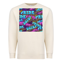 Sandshell pride tribe seamless pattern Premium Sweatshirt - FaDigitalArtStudio