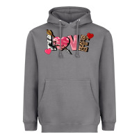 Storm Love Valentine's Day Heavyweight Hoodie - FaDigitalArtStudio