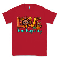 Red love thanksgiving bbs Classic Tee - BundleAndBundleShop