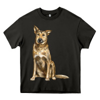 Asphalt chinook dog Heavy Core Tee - LillyAllenDesigns