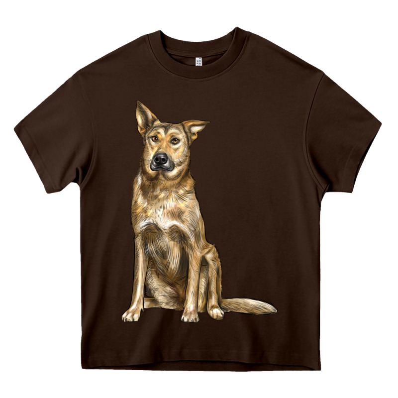 Chinook Dog Heavy Core Tee by LillyAllenDesigns | Teevron