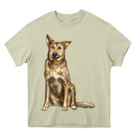 Mossy chinook dog Heavy Core Tee - LillyAllenDesigns