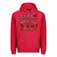 Cardinal roses are red chocolates are brown Premium Hoodie - OliviaCreatesArt
