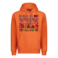 Carrot roses are red chocolates are brown Premium Hoodie - OliviaCreatesArt