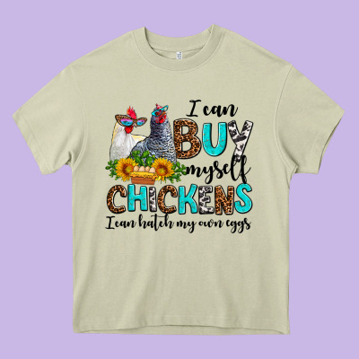 I Can Buy Myself Chickens I Can Hatch My Own Eggs Heavy Core Tee Designed By Adodesignshop