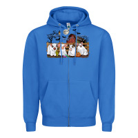 True Royal halloween pigs Zipper Hoodie - CowGirlArtShop