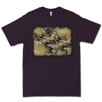 Plum camouflage glitter background Premium Tee - Jasminsmagicworld