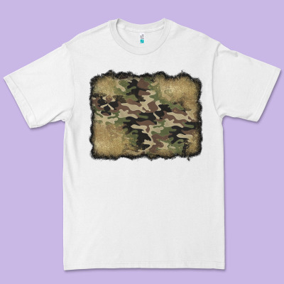 Camouflage Glitter Background Premium Tee Designed By Jasminsmagicworld