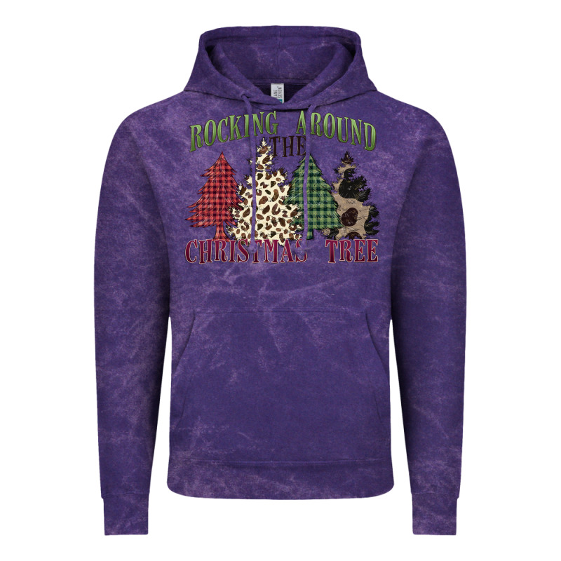 Rocking Around The Christmas Tree Vintage Hoodie by MaliasSmallBusiness | Teevron