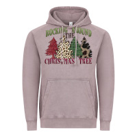 Vintage Zinc rocking around the christmas tree Vintage Hoodie - MaliasSmallBusiness