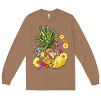Pineapple Enjoying Long Sleeve Tee | Teevron