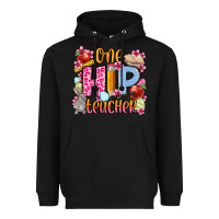 Black Easter Day One hip Teacher Heavyweight Hoodie - OliviaCreatesArt