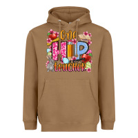 Toasted Coconut Easter Day One hip Teacher Heavyweight Hoodie - OliviaCreatesArt