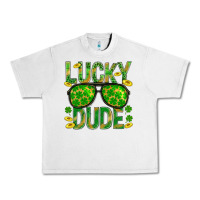 Lunar Rock Lucky Dude St Patricks Urban Heavy Tee - BundleAndBundleShop