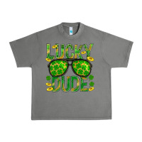 Tornado Lucky Dude St Patricks Urban Heavy Tee - BundleAndBundleShop