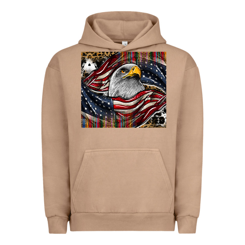 American Eagle Urban Hoodie by CowhideDigitalArt | Teevron