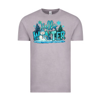 Vintage Zinc hello winter snowman Vintage Tee - MaliasSmallBusiness