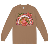 Toasted Coconut strawberry rainbow Long Sleeve Tee - BarkalooDesign