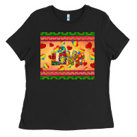 Black autism awareness love Ladies Tee - BarkalooDesign