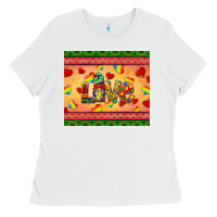 White autism awareness love Ladies Tee - BarkalooDesign