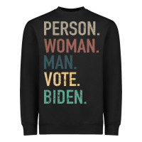 Black Person Woman Man Vote Biden Heavyweight Sweatshirt - Bettercallsaul