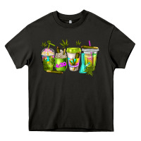 Asphalt coffee cups Heavy Core Tee - NancyCooperArtShop