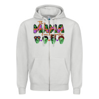 Dove Grey personalized this mama loves her monsters Zipper Hoodie - CowGirlArtShop